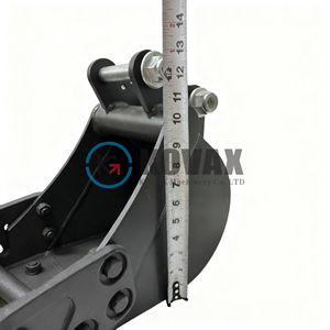 Godet de tranchage étroit pour mini-excavatrice, avec axe de 200mm, 300mm, 25mm, 30mm, pour excavatrices de 0,5 à 3 tonnes (<span class=keywords><strong>CAT</strong></span>, Kubota, Bobcat), pour câbles et tuyaux utilitaires - Product Image 3