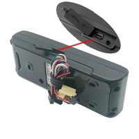 Control de Acceso por Huella Dactilar ZK TF1700, Tarjeta RFID de 125KHZ, Control de Asistencia, TCP/IP, Control de Acceso Biométrico para Exteriores, IP65 Impermeable