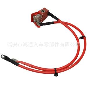 Cable positivo de batería Htong con protector de sobrecarga 61129253111 61129259425 para BMW con terminales de anillo de cobre puro - Product Image 1
