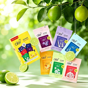 <span class=keywords><strong>D</strong></span>ésodorisant de voiture suspendu en gel écologique, parfum <span class=keywords><strong>naturel</strong></span>, élimination des odeurs, pack assorti de 6 <span class=keywords><strong>d</strong></span>ésodorisants <span class=keywords><strong>d</strong></span>'aromathérapie pour toilettes - Product Image 5