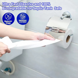 กระดาษชำระม้วนใหญ่แบบใช้แล้วทิ้ง ผลิตตามสั่งจากโรงงานกระดาษในจีน - Product Image 2
