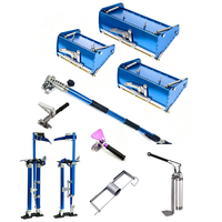 Outils de pose de rubans pour cloisons sèches, outil de polissage et de revêtement, pompe d'alimentation, pompe de levage, pompe manuelle pour plâtre, boîte plate pour kit de finition murale