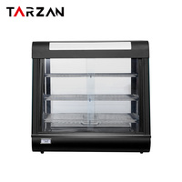 Vitrine chauffante pour aliments en verre trempé acrylique à 3 couches, armoire chauffante pour aliments, ensemble chauffe-aliments de haute qualité et durable