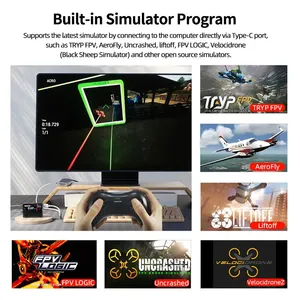 Radiolink R16F 16 Kênh Receiver Từ Xa Được Xây Dựng Trong Mô Phỏng Chương Trình Từ Xa 600M Tầm Xa Rx Cho RC Máy Bay Xe Thuyền Xe Tank - Product Image 3