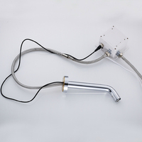 Robinet à capteur infrarouge automatique à une poignée moderne Robinet d'eau électronique sans contact pour évier pour cuisine et salle de bain Installation