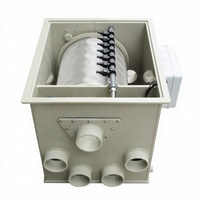 Cowater Koi Schwerkraft-Trommelfilter 25 T/h 6600 GPH Rotierender Trommelfilter für Fischteiche Automatischer Mikrofilter