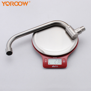 <span class=keywords><strong>Grifo</strong></span> de cocina semiautomático de agua fría de un solo orificio de acero inoxidable 304, <span class=keywords><strong>grifo</strong></span> de cocina de montaje en pared - Product Image 5