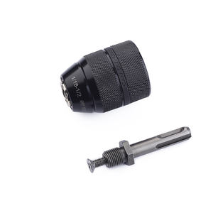 Adaptateur de <span class=keywords><strong>mandrin</strong></span> à changement rapide L-First <span class=keywords><strong>SDS</strong></span> 2-13 mm sans clé, <span class=keywords><strong>mandrin</strong></span> métallique à 3 mâchoires, acier au chrome-vanadium, convertisseur électrique - Product Image 6