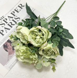 Bouquet <span class=keywords><strong>de</strong></span> roses d'<span class=keywords><strong>hibiscus</strong></span> haut <span class=keywords><strong>de</strong></span> gamme Vente chaude pour la remise des diplômes <span class=keywords><strong>de</strong></span> Noël Saint Valentin Fête des mères Pâques Nouvel An Nouvel An chinois - Product Image 5