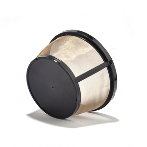 <span class=keywords><strong>Filtre</strong></span> à café réutilisable en acier inoxydable 304, capacité 8-12 tasses, compatible avec les cafetières et les machines à café - Product Image 3