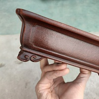 Pot à Bonsaï Classique Rectangulaire Style Antique en Argile Yixing avec Design Pieds Nuageux, Idéal Maison & Jardin, Non Émaillé, 24*17*7.5cm – Meilleure Vente