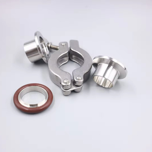 304 thép không gỉ Kẹp KF chân không mặt bích với niêm phong vòng nhanh chóng kết nối gắn Kit - Product Image 2