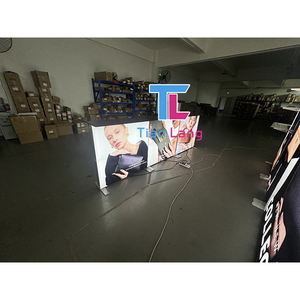 Contador de caja de luz LED de nuevo producto para soporte de exhibición de Feria Comercial Mesa de exposición de panel MDF - Product Image 3