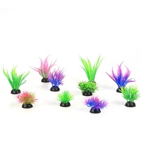 Vente en gros 234 motifs différents Aquarium poisson décoration plastique artificiel Aquarium plantes herbe