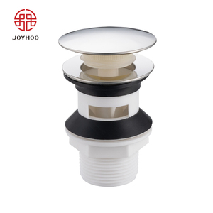 Desagüe de <span class=keywords><strong>lavabo</strong></span> de plástico ABS de venta directa de fábrica con filtro de desagüe de clic-clac y tapón de desagüe para <span class=keywords><strong>lavabo</strong></span> de baño - Product Image 1