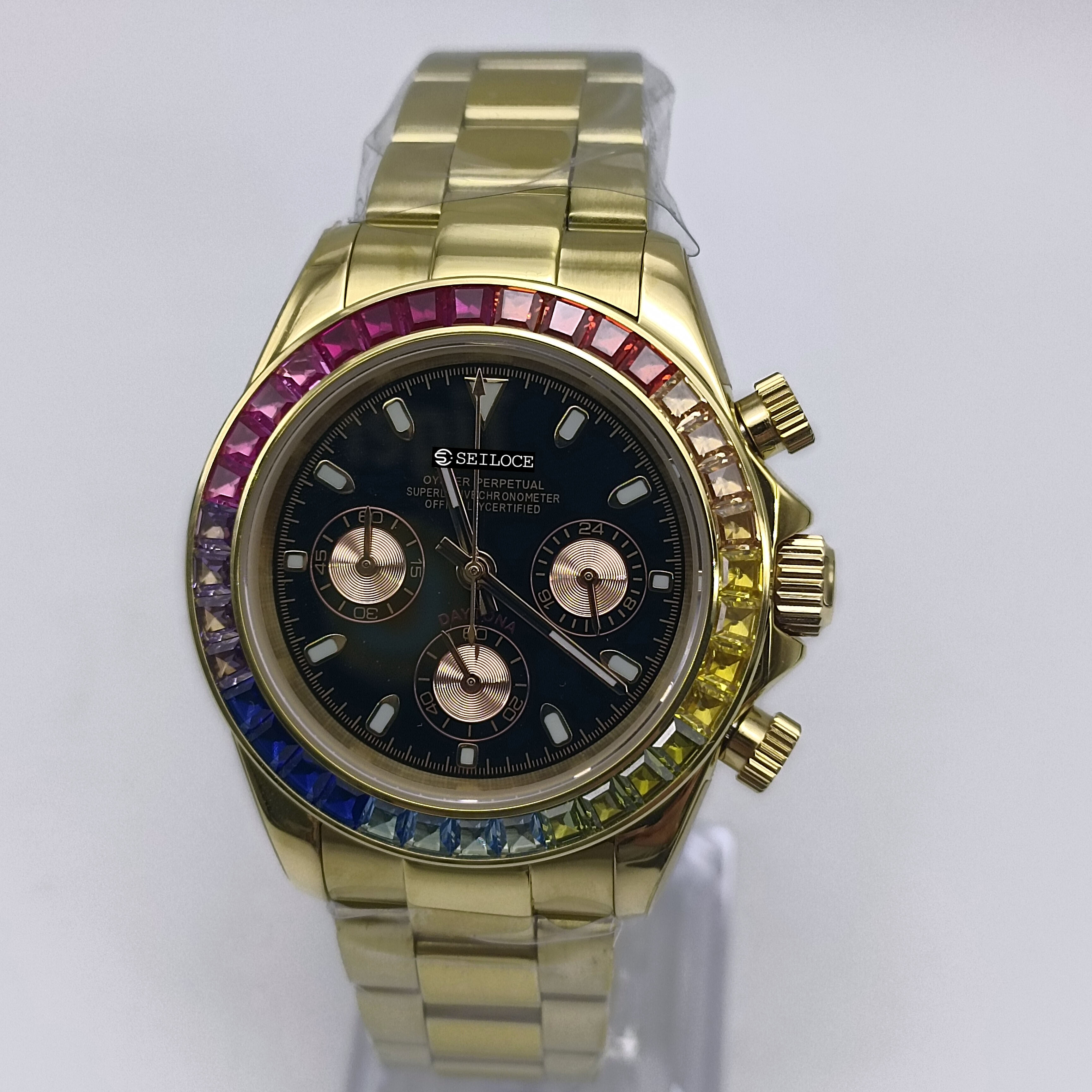 Caja dorada + esfera negra