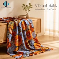 Tissu brocart batik africain d'Ankara doré, 6 yards, vente en gros, stock disponible, Nigéria et Afrique