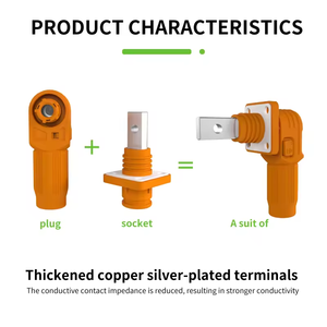 Connettori Terminali per Batterie al Litio, Connettori Amphenol, Connettori Surlok, Terminali a Spina, Connettori Elettrici - Product Image 2