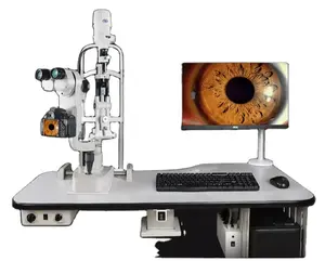 Супер оптическая система оптического офтальмологии оптометрический аппарат для офтальмологический 2 шаг 3 шаг увеличения портативный цифровой микроскоп щелевой лампы
