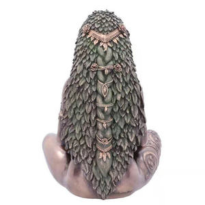 Nouveauté cristal déesse résine artisanat dessin animé maison chambre décor grec Gaias mère terre déesse Statue ODM modèle - Product Image 3