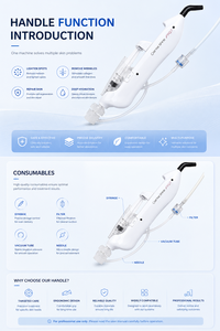 <span class=keywords><strong>Pistolet</strong></span> de mésothérapie à <span class=keywords><strong>injection</strong></span> HA 9 aiguilles, pression négative, détection automatique, 32G, zéro fuite, avec marteau de refroidissement pour usage en salon, spa et clinique - Product Image 4