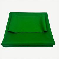 Vente en gros d'usine de tissu de billard, tissu de billard pour table de billard, simple face, double face, tissu de billard vert bleu