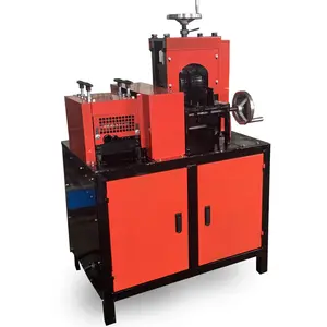 Hydraulic steel scrap copper cable wire stripping recycling baling press machine for sale