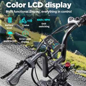 จักรยาน EU Stock RANDRIDE YX20M-2 สำหรับทุกสภาพพื้นผิว ยางขนาด 20 นิ้ว พร้อมแบตเตอรี่ 48V 20Ah และแร็คหลังแบบไฮดรอลิก - Product Image 4
