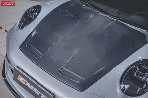 ฝากระโปรงเครื่องยนต์คาร์บอนไฟเบอร์สุดเท่สำหรับ Porsche 911 992 GT3 อุปกรณ์เสริมกันชน 911 GT3 รุ่นใหม่ - Product Image 5