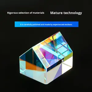 Cor X-cubo <span class=keywords><strong>Prism</strong></span> Beam Splitter Luz <span class=keywords><strong>Cube</strong></span> Ângulo direito Milissegundos-Nível de tolerância Precision K9 Vidro Anti-reflexo Revestimento - Product Image 3