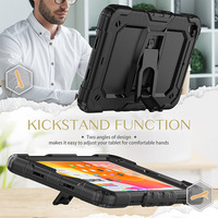 Casing Tablet Pelindung Penuh Antigores 3-In-1 untuk iPad Mini 5 Casing Tablet