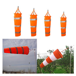 <span class=keywords><strong>2023</strong></span> Directamente de fábrica, guía de velocidad del viento al aire libre de alta calidad, dirección del aeropuerto, manga de viento reflectante a rayas personalizada - Product Image 3