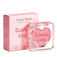 Masque Rubor Corazon Alta Pigmentacion Factory Soin du visage Vegan Marque privée OEM ODM Coeur Poudre de fard à joues