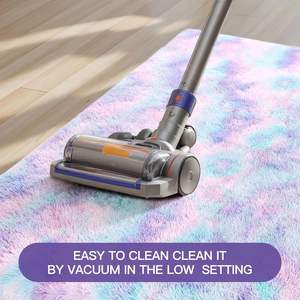 Teppich lange Wolle Krawatte gefärbt Licht Luxus High-End Schlafzimmer Wohnzimmer Nacht zimmer Seite - Product Image 4