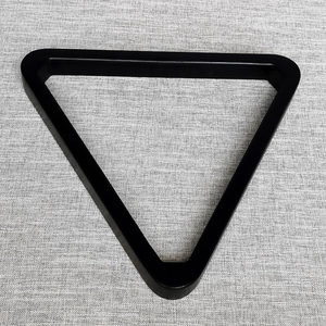 <span class=keywords><strong>Triangle</strong></span> <span class=keywords><strong>noir</strong></span> en bois neuf accessoires de jeu de billard trépied table de billard cadres de balançoire support de balançoire de billard - Product Image 3