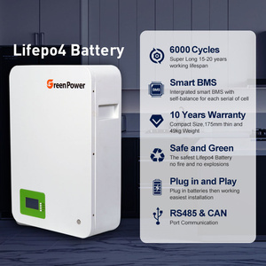 Baterías de Iones de Litio Solares de 51.2V 100Ah 200Ah 5kwh 10kwh para Sistemas de Energía, Baterías de Iones de Litio XPB Lifepo4 - Product Image 5