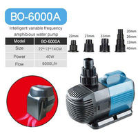 Pompe submersible haute pression pour aquarium, bassin à koïs, irrigation agricole et filtration