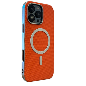Étui de téléphone magnétique <span class=keywords><strong>en</strong></span> <span class=keywords><strong>cuir</strong></span> à texture nid d'abeille tendance <span class=keywords><strong>pour</strong></span> <span class=keywords><strong>iPhone</strong></span> <span class=keywords><strong>14</strong></span> 15 16 <span class=keywords><strong>Pro</strong></span> Max, <span class=keywords><strong>coque</strong></span> de protection antichoc - Product Image 1