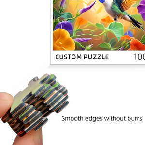 FREE SAMPLE Custom Children Christmas Game Round Animal Magnetic <strong>3D</strong> Paper Puzzle <strong>Jigsaw</strong> - Product Image 3