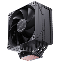 Refroidisseur de processeur PC SNOWMAN MT6-V4D-No Light-BK, haute performance, ventilateur 120 mm, radiateur, personnalisation du logo possible pour processeur