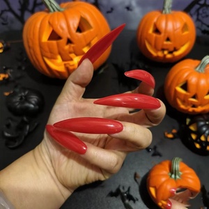Halloween 10PCS PP Material Pointed Shape Vampire Witch Nail Haunted House Film Props <span class=keywords><strong>Zombie</strong></span> Masquerade Party Decorations - Product Image 2