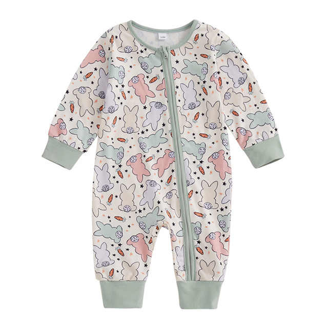 Spring Autumn Newborn Cotton  Casual classic Plaid Collar Jumpsuit for Baby Boys / Girls In Elegant Retro Modern Style