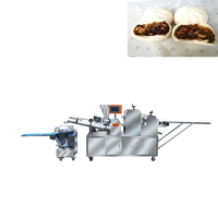 Machine de remplissage commerciale de petit pain cuit à la vapeur et petits pains farcis formant la ligne de machine