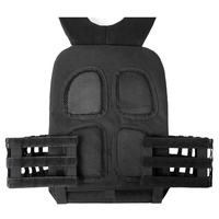 Gilet tactique multifonctionnel réglable à dégagement rapide avec système de suspension Molle pour les jeux de plein air, la chasse et l'exploration.