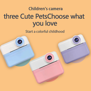 Kamera Instan Anak 1080P HD Kamera Digital Selfie untuk Anak Perempuan Laki-laki Hadiah Natal Ulang Tahun Mainan Dapat Mengambil Foto Video Kamera Cetak - Product Image 5