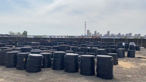 D400 dễ uốn sắt CE ISO9001 chứng nhận manhole bìa cho an toàn đường bộ và thoát nước/nước thải với Đen bitum xử lý bề mặt - Product Image 6