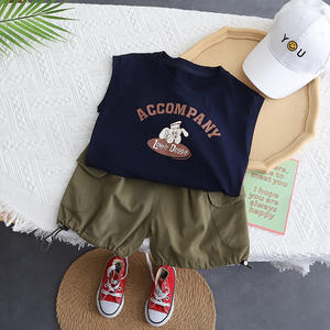 Conyson สูทแขนกุดสำหรับเด็ก, สินค้า<span class=keywords><strong>ใหม่</strong></span>เสื้อผ้าแฟชั่น <span class=keywords><strong>Netflix</strong></span> 2024<span class=keywords><strong>การ์ตูน</strong></span>เสื้อกล้ามชุดฤดูร้อน - Product Image 3