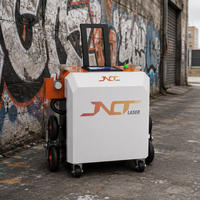 Machine de nettoyage au laser pulsé 1000W de nouvelle conception, de qualité industrielle, automatique, pour le retrait d'agent de démoulage des moules de fonderie sous pression, robotisée