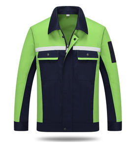 Nam giới và phụ nữ an toàn phù hợp với đầy đủ quá trình Polyester-Cotton công nghiệp tay áo với mức độ cao của bảo vệ - Product Image 2