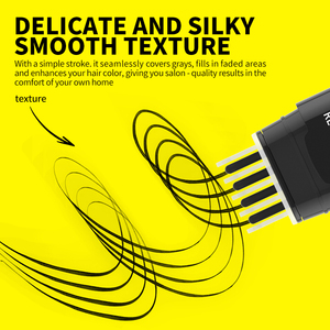 Peigne de couleur de cheveux <span class=keywords><strong>gris</strong></span> stylo de teinture pour cheveux Offre Spéciale personnalisé innovant peigne conception jetable naturel <span class=keywords><strong>gris</strong></span> couverture de cheveux hommes - Product Image 4